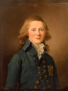 Portrait of Grand Duke Alexander Pavlovich, 1792. Creator: Jean Louis Voille.