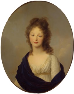 Portrait of Queen Louise of Prussia, 1798. Creator: Friedrich Tischbein.