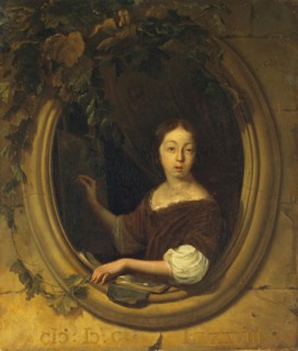 Portrait of an Artist, 1688. Creator: Ludolf Bakhuizen.