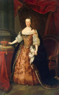 Portrait of Marianna Victoria, Queen of Portugal, 1773. Creator: Miguel Antonio do Amaral.