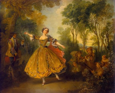 Mlle Camargo Dancing, 1730. Creator: Nicolas Lancret.