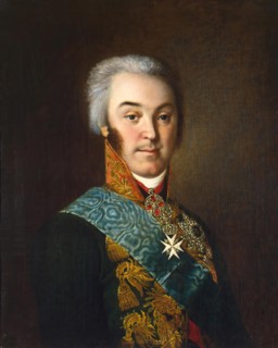 Portrait of Count Nikolay Sheremetev, 1799. Creator: Nikolay Argunov.