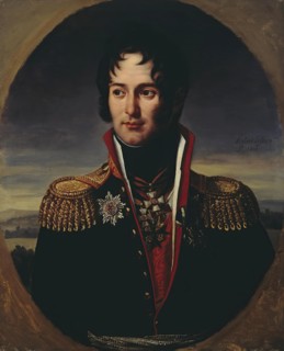 Portrait of General Piotr Chicherin, 1814. Creator: Robert Lefevre.