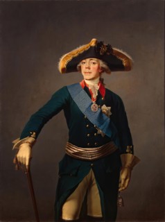 Portrait of Paul I, 1796. Creator: Stepan Semenovic Scukin.