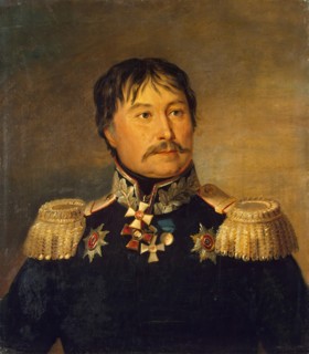 Portrait of Akim A. Karpov (1767-1838), 1823. Creator: Workshop of George Dawe.