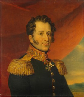 Portrait of Nikolai A. Chicherin (1771/73-1837) (1st), 1822. Creator: Workshop of George Dawe.