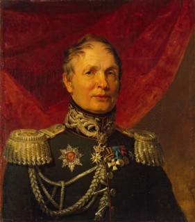 Portrait of Mikhail S. Vistitsky (1768-1832), 1822. Creator: Workshop of George Dawe.