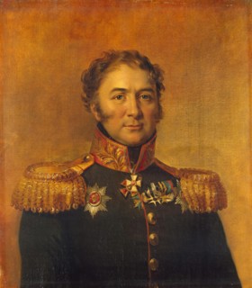 Portrait of Nikolai V. Dekhteryov (1775-1831), 1822. Creator: Workshop of George Dawe.