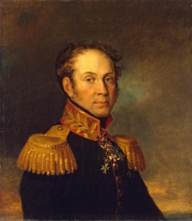 Portrait of Yevgeny I. Olenin (1774-1827), 1823. Creator: Workshop of George Dawe.