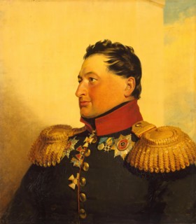 Portrait of Pavel P. Turchaninov (1776-1839) (1st), 1824. Creator: Workshop of George Dawe.