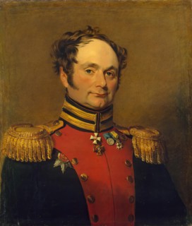 Portrait of Adam I. Bistrom (1774-1826) (2nd), 1822. Creator: Workshop of George Dawe.