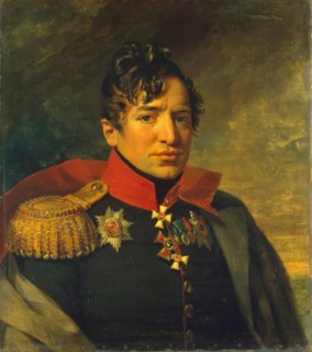 Portrait of Pyotr A. Kikin (1775-1834), 1822. Creator: Workshop of George Dawe.