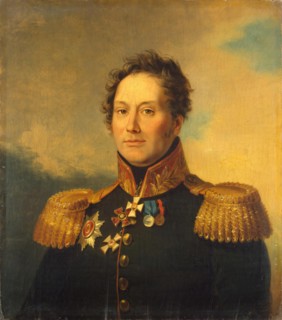 Portrait of Moisey I. Karpenko (1775-1854), 1823. Creator: Workshop of George Dawe.