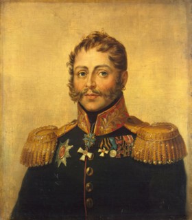 Portrait of Alexander I. Markov (1781-1844) (2nd), 1823. Creator: Workshop of George Dawe.