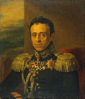 Portrait of Nikolai I. Selyavin (1774-1833), 1822. Creator: Workshop of George Dawe.