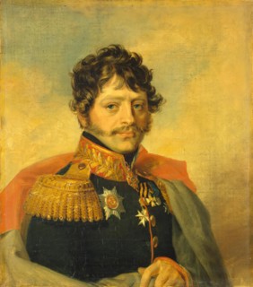 Portrait of Ivan A. Argamakov (1775-1821) (2nd), 1828. Creator: Workshop of George Dawe.