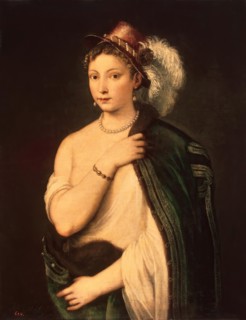 Portrait of a Young Woman, 1536. Creator: Titian.