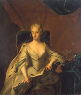 Portrait of Ulrika Eleonora the Younger, Queen of Sweden, 1725. Creator: Unknown.
