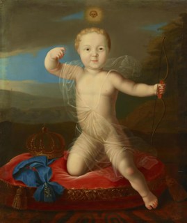 Portrait of Tsarevich Piotr Petrovich as a Child, first half of the 19th century. Creator: Unknown.