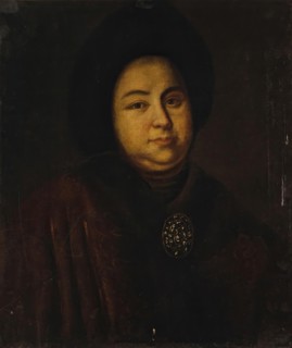 Portrait of Evdokia Lopukina, 18th century. Creator: Unknown.