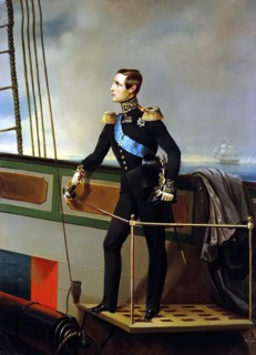 Portrait of Grand Duke Konstantin Nikolayevich, 1848. Creator: Georg von Bothmann.