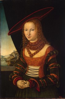 Portrait of a Young Woman, 1526. Creator: Lucas Cranach the Elder.