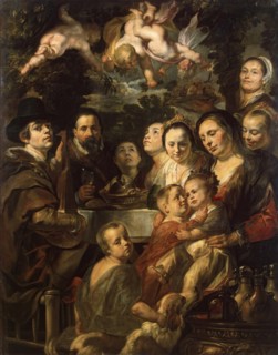 Self-Portrait with Parents, Brothers and Sisters, 1615. Creator: Jacob Jordaens I.