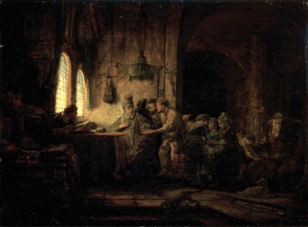 Parable of the Laborers in the Vineyard, 1637. Creator: Rembrandt Harmensz van Rijn.
