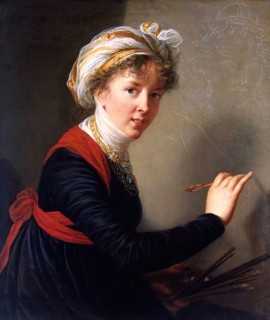 Self-portrait, 1800. Creator: Elisabeth Louise Vigee-LeBrun.
