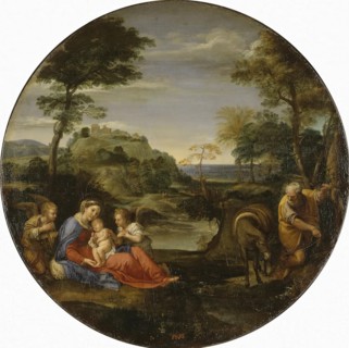 Rest on the Flight into Egypt, 1604. Creator: Annibale Carracci.
