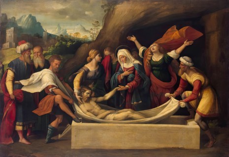 Entombment, 1525. Creator: Benvenuto Tisi da Garofalo.