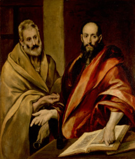 Saints Peter and Paul, 1587. Creator: El Greco.
