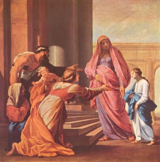 Presentation of the Virgin, 1641. Creator: Eustache Le Sueur.