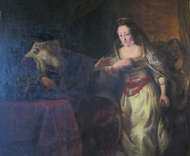 Esther and Mordecai, 1654. Creator: Ferdinand Bol.