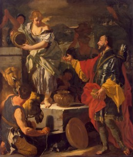 Rebecca at the Well, 1700. Creator: Francesco Solimena.