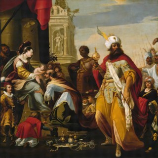 Adoration of the Magi, 1624. Creator: Georges Lallemant.
