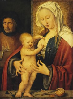 Holy Family, 1550. Creator: Joos van Cleve.
