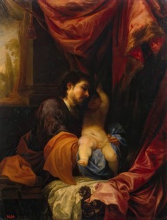 St Joseph and the Infant Christ, 1662. Creator: Juan Antonio de Frias y Escalante.