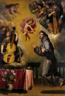 Vision of St Antony of Padua, 1631. Creator: Vicencio Carducho.
