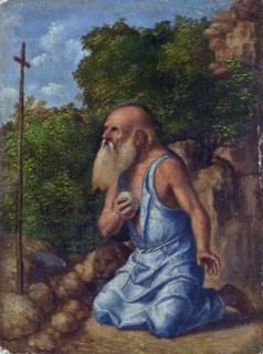 St Jerome in the Desert, 1500. Creator: Giovanni Battista Cima da Conegliano.