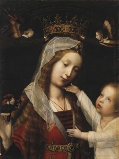 Madonna with the Child, 1550. Creator: Jan Provoost.