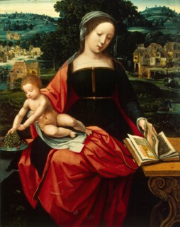 The Virgin and Child, 1530. Creator: Master of the Female Half-Lengths.