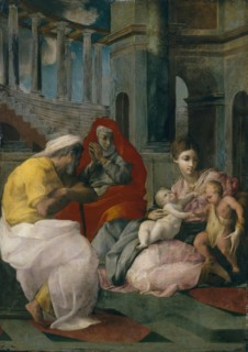 Holy Family with St Elizabeth, 1541. Creator: Francesco Primaticcio.