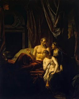Sarah Bringing Hagar to Abraham, 1696. Creator: Adriaen van der Werff.