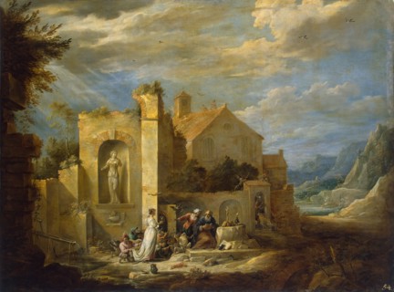 Temptation of St Antony, 1654. Creator: David Teniers II.