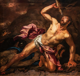 Samson, 1667. Creator: Giovanni Battista Langetti.