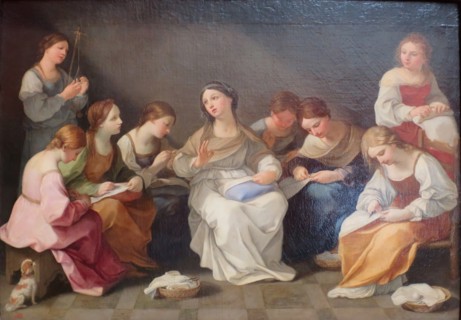 Education of the Virgin Mary, 1640. Creator: Guido Reni.