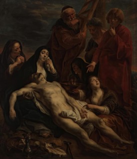The Lamentation, 1654. Creator: Jacob Jordaens I.