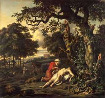Parable of the Good Samaritan, 1670. Creator: Jan Wijnants.