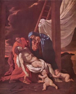 Descent from the Cross, 1630. Creator: Nicolas Poussin.